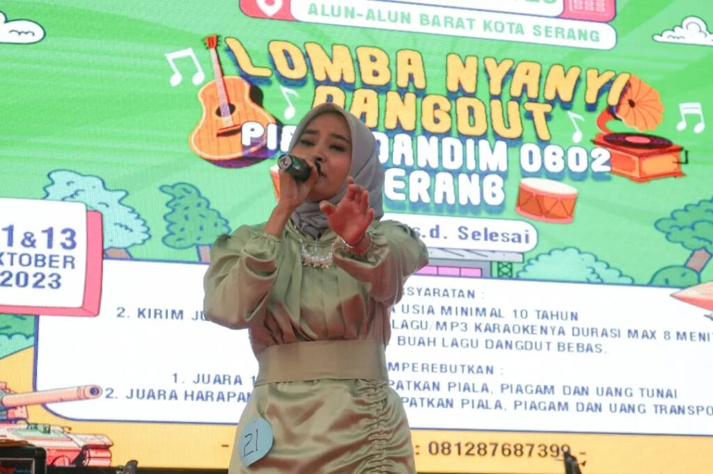 Lomba Menyanyi, Dandim 0602/Serang Cup Dalam Rangka HUT TNI Ke 78 Lomba Menyanyi, Dandim 0602/Serang Cup Dalam Rangka HUT TNI Ke 78