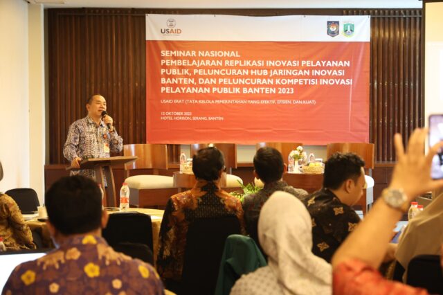 Pemprov Banten Terus Giatkan Inovasi Pelayanan Publik