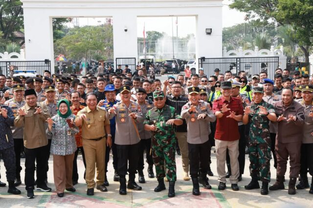 Siap Sukseskan Pemilu 2024, Pj. Gubernur Banten Saksikan Simulasi Pengamanan Capres dan Cawapres