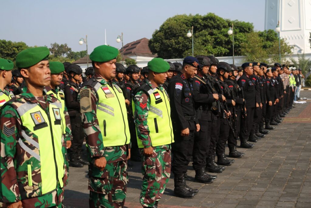 Ikuti Simulasi Sispamkota, Kodim 0602/Serang Siap Amankan Pemilu 2024