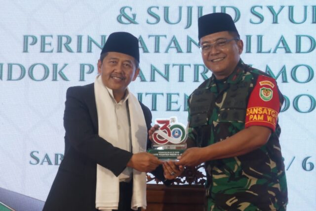 Danrem 064/MY Hadiri Milad Ke 30 Pondok Pesantren Modern Al Mizan Banten