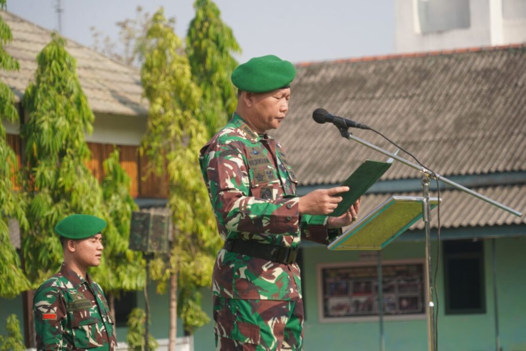 Hari Sumpah Pemuda Ke 95, Kasrem 064/MY Bacakan Amanat Menpora Hari Sumpah Pemuda Ke 95, Kasrem 064/MY Bacakan Amanat Menpora