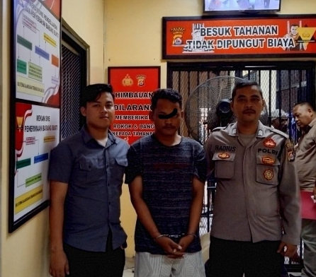 Jadi Kurir Sabu Warga Ciruas Dicomot Satresnarkoba Polres Serang