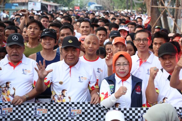 Maraton Banten 10K, Pj Gubernur Banten : Giatkan Perekonomian dan Pariwisata