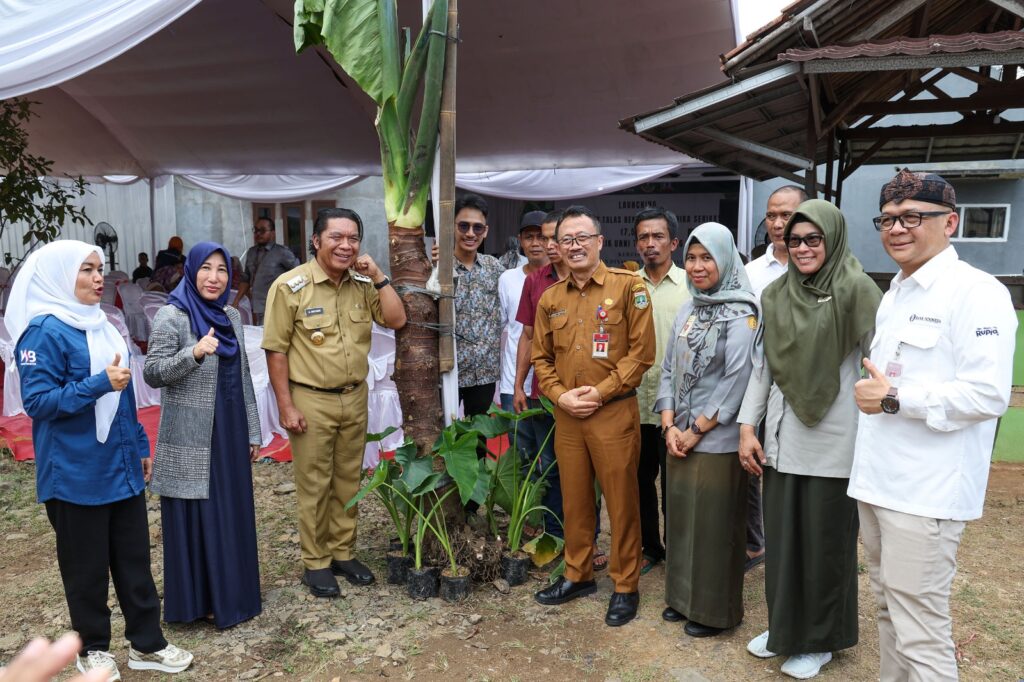 Pj Gubernur Banten Berangkatkan Ekspor Daun Talas Beneng ke Amerika Serikat Pj Gubernur Banten Berangkatkan Ekspor Daun Talas Beneng ke Amerika Serikat