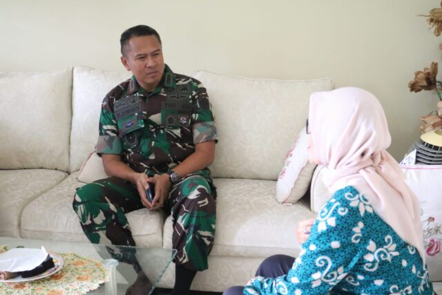 Jalin Silaturahmi, Dandim 0602/Serang Kunjungi Pejabat Kapolda Banten Pertama