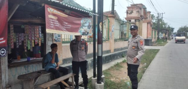 Giat Polsek Kopo Laksanakan Patroli Dialogis Antisipasi Gangguan Kamtibmas