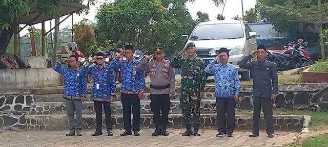 Peringati Hari Pahlawan ke 78, Muspika Picung Gelar Upacara Hari Pahlawan