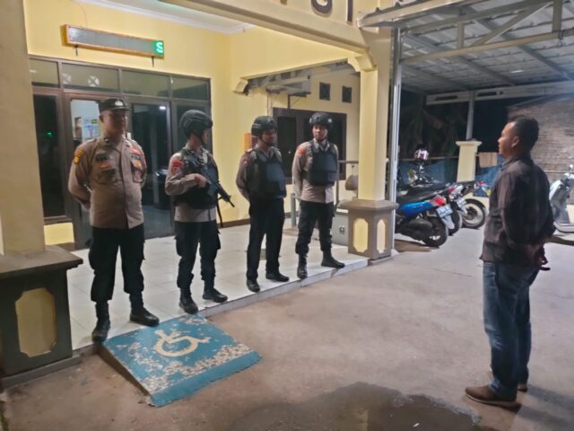 Kanit Reskrim Polsek Pamarayan Polres Serang Laksanakan Sispam Mako, Ciptakan Keamanan Mako dan Keamanan Diri