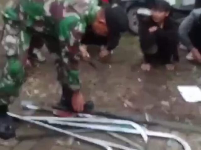 Babinsa Kodim 0602/Serang Amankan Oknum Pelajar yang Akan Tawuran Menggunakan Sajam
