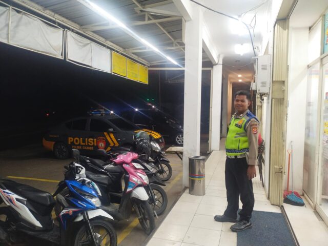 Jaga Wilayah Tetap Kondusif, Polsek Cikande Terus Melaksanakan Patroli di Jam Rawan Malam