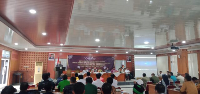 KPU Kabupaten Serang Gelar Rakor Penetapan DCT, Sosialisasi Kampanye dan Dana Kampanye