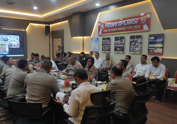 Polda Banten Laksanakan Gelar Operasional Triwulan III Tahun 2023