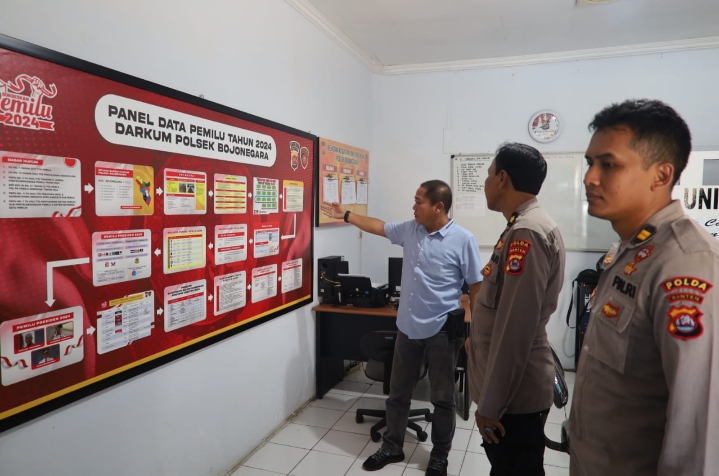 Persiapan Hadapi Pemilu 2024, Polda Banten Cek Kesiapan Polsek Bojonegara Polres Cilegon Persiapan Hadapi Pemilu 2024, Polda Banten Cek Kesiapan Polsek Bojonegara Polres Cilegon