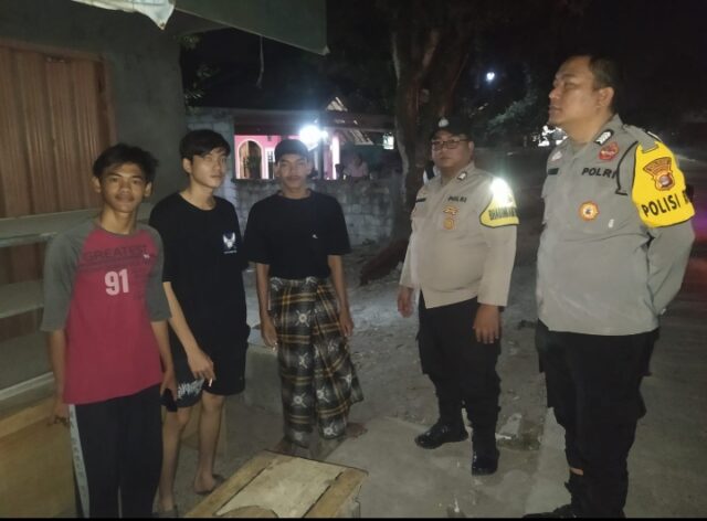 Polsek Kopo Polres Serang Gelar Patroli Dialogis Secara Rutin Antisipasi Gangguan Kamtibmas