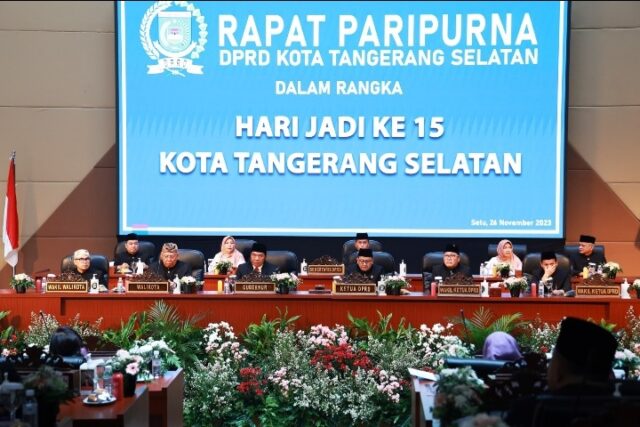 HUT Ke-15 Kota Tangsel, Pj Gubernur Banten Ajak Optimalkan Pelayanan Masyarakat