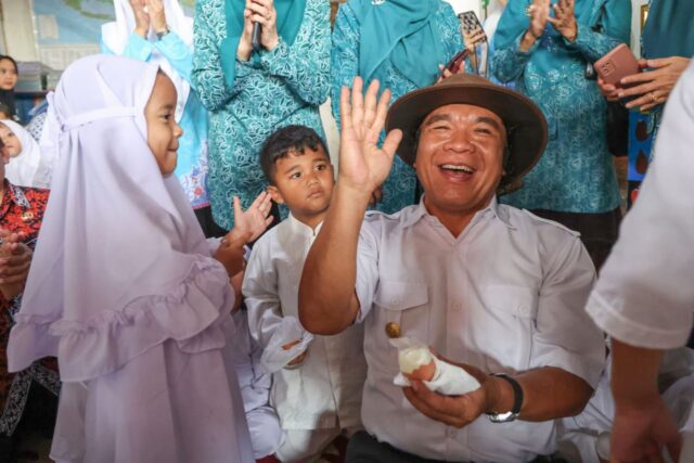 Pj Ketua TP PKK Provinsi Banten Tine Al muktabar Dapur PKK Untuk Bantuan Makanan Anak Stunting