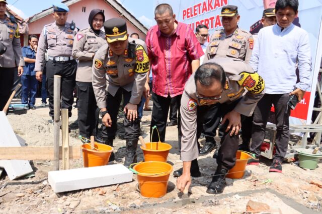 Kapolres Serang Hadiri Peletakan Batu Pertama Rutilahu di Jawilan