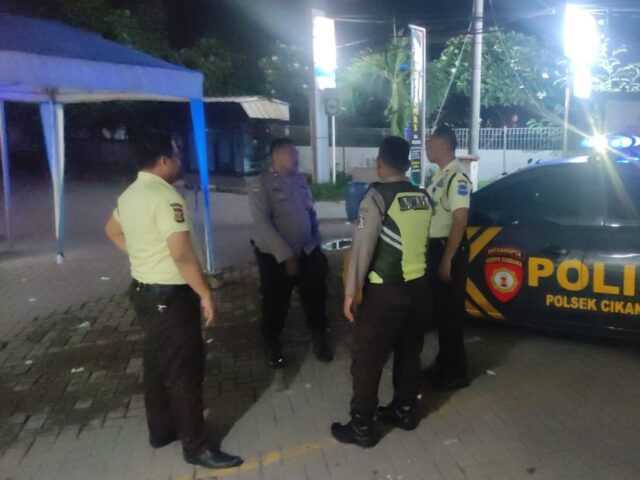 Ciptakan Kamtibmas Kondusif, Polsek Cikande Terus Melaksanakan Patroli Dialogis
