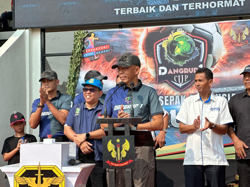 Ratusan Pesepakbola Usia Dini Ikuti Ajang Dangrup 1 Cup 2023