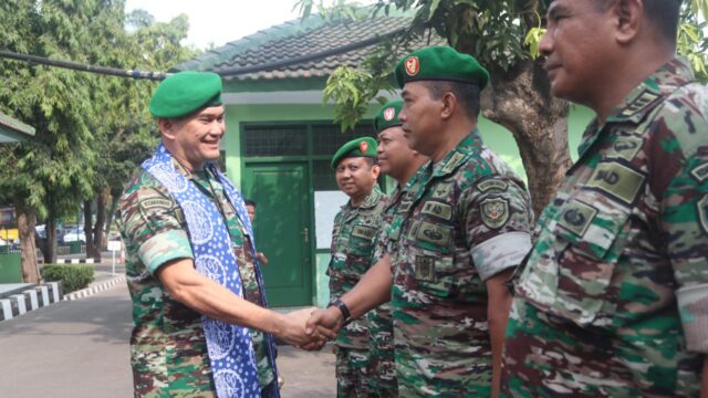 Kunjungi Kodim 0623/Cilegon, Danrem Baru Perkenalkan Diri Kepada Prajurit dan PNS