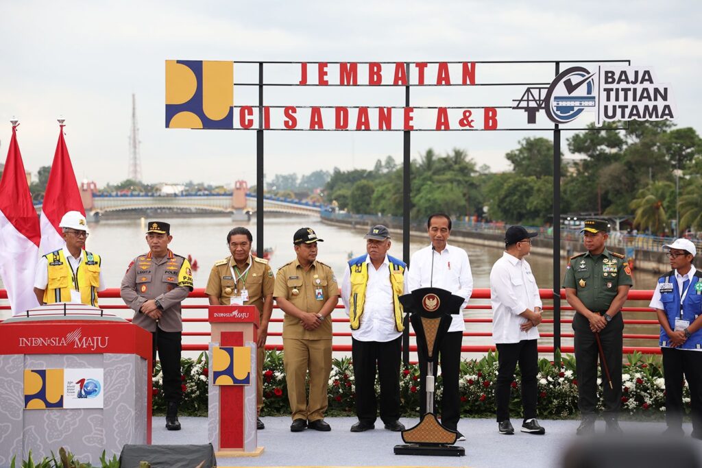 Al Muktabar Dampingi Presiden Jokowi Kunjungan Kerja di Provinsi Banten