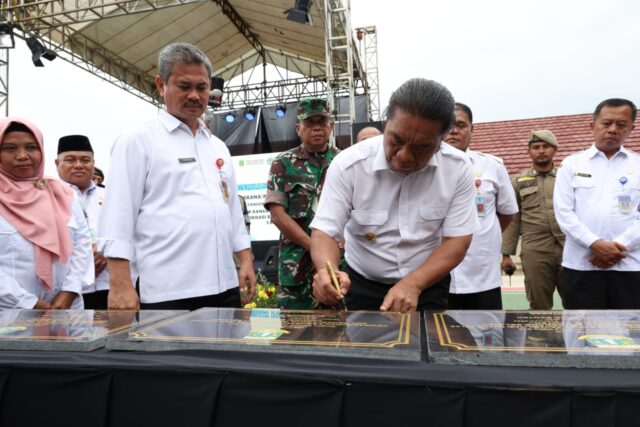 Resmikan SKh Negeri 1 Kota Tangsel, Al Muktabar : Seluruh Masyarakat Banten Mempunyai Hak Pendidikan Sama