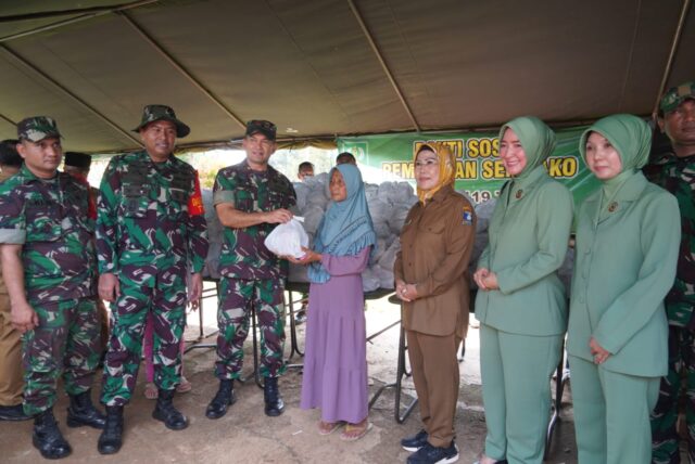 Hadiri Pembukaan TMMD ke-119 Kodim 0602/Serang, Danrem 064/MY Berharap Tercipta Kemanunggalan TNI dengan Rakyat