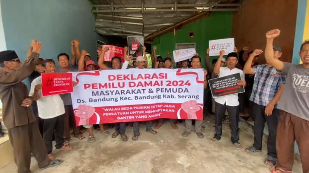 Karang Taruna Desa Bandung Kabupaten Serang Gelar Deklarasi Pemilu Damai Karang Taruna Desa Bandung Kabupaten Serang Gelar Deklarasi Pemilu Damai