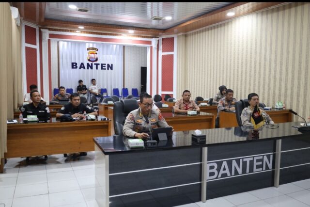 Polda Banten Ikuti Forum Belajar Bersama Dengan Narasumber Prof. Rheinald Kasali