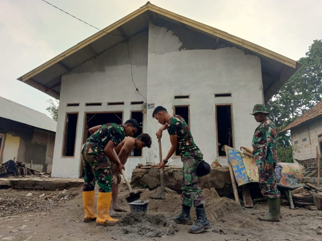 Rehab RTLH 90 Persen, Satgas TMMD Ke-119 Kodim 0602/Serang Warga Ucapkan Terima Kasih