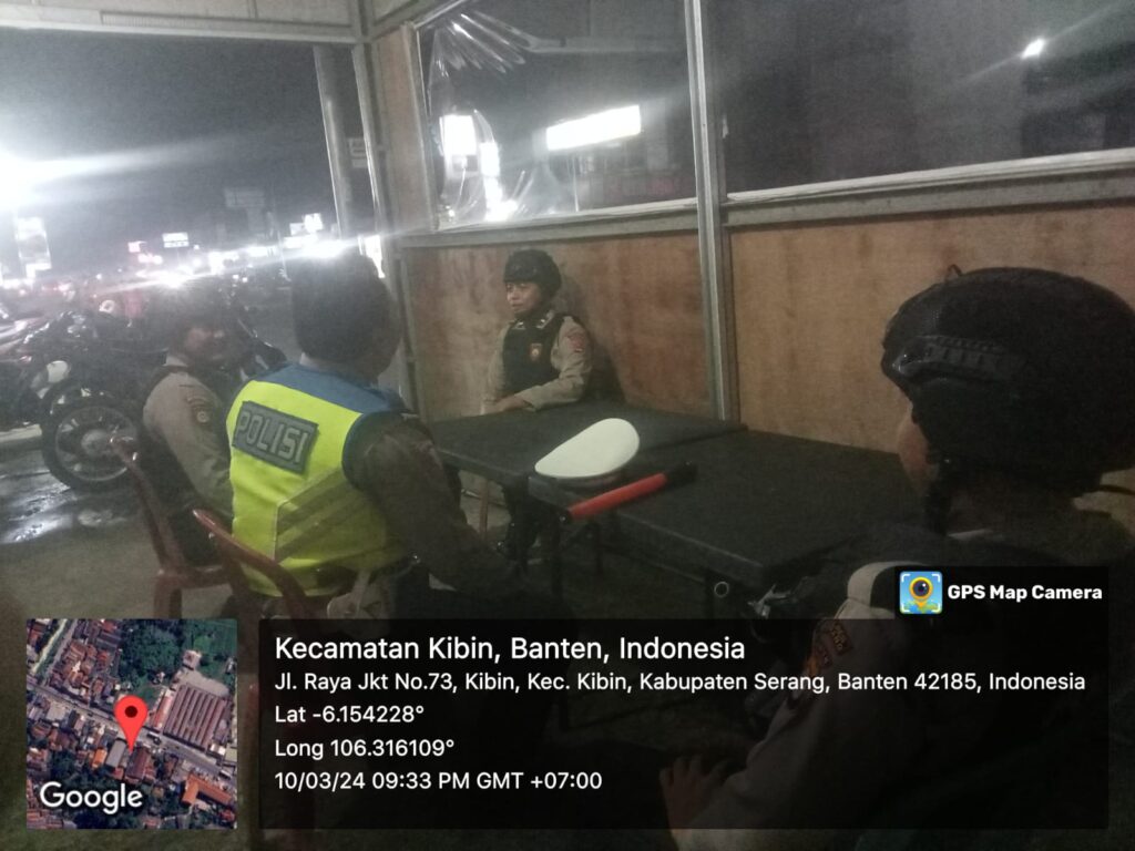 Cegah Gangguan Kamtibmas Ulah Berandal Jalanan, Polres Serang Dirikan Posko Pemburu Genk Motor