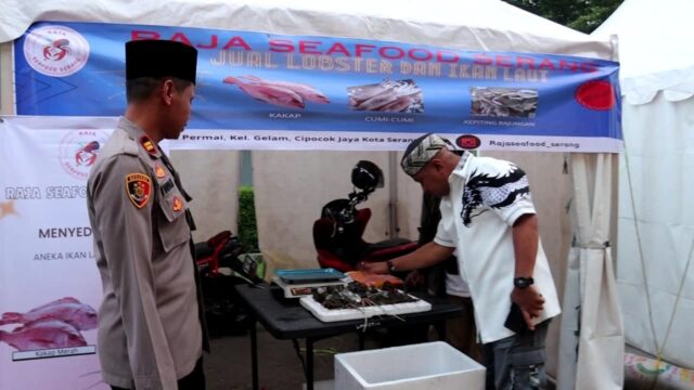 Gelar Bazaar Murah Ramadhan, Kapolres Serang: Guna Stabilkan Harga Bahan Pokok dan Bangkitkan UMKM