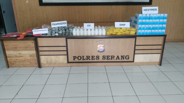 Bongkar Jaringan Sindikat Narkoba Lintas Provinsi, Satresnarkoba Polres Serang Amankan Ribuan Pil Koplo