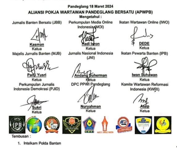 APWPB Gebrak DPUPR Banten Soal Proyek Tanjakan Bangangah