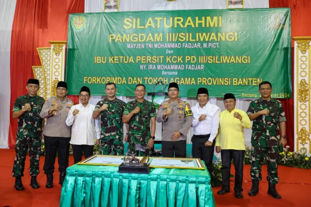 Al Muktabar Hadiri Silaturahmi Pangdam III/Siliwangi dengan Forkopimda dan Tokoh Agama Provinsi Banten