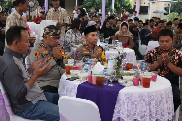 Pererat Tali Silaturahmi, Kapolres Serang Buka Puasa Bareng Insan Pers