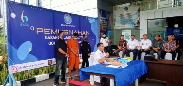 472 Gram Ganja Berhasil Diamankan BNNP Banten