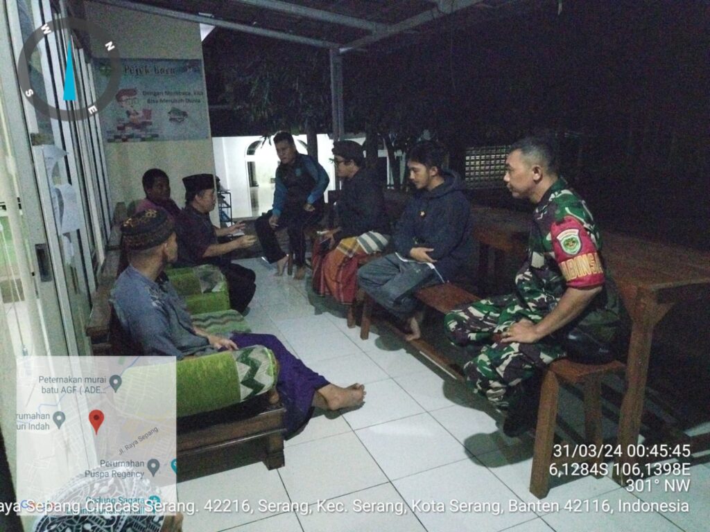 Babinsa Koramil 0602-01/Kota Serang Fasilitasi Musyawarah Kekerasan Santri di Ponpes Bait At-Tauhid Babinsa Koramil 0602-01/Kota Serang Fasilitasi Musyawarah Kekerasan Santri di Ponpes Bait At-Tauhid