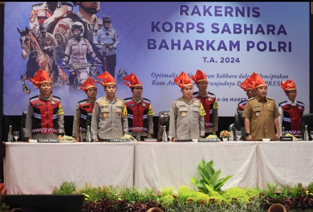 Ciptakan Modernisasi Sabhara Polri, Kabaharkam Buka Rakernis Korps Sabhara Polri TA.2024