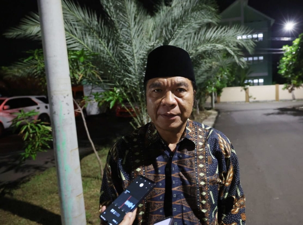 Al Muktabar Sambut Kedatangan Wapres KH Ma’ruf Amin di Ponpes An-Nawawi Tanara