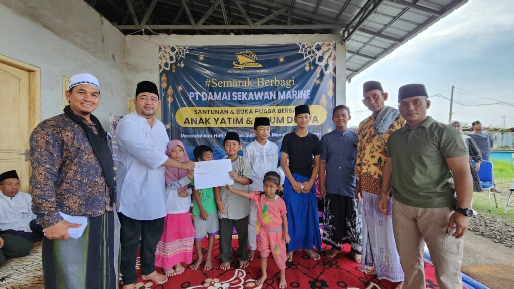 Ramadan Semarak Berbagi, PT Damai Sekawan Marine Santuni Anak Yatim dan Dhuafa Ramadan Semarak Berbagi, PT Damai Sekawan Marine Santuni Anak Yatim dan Dhuafa