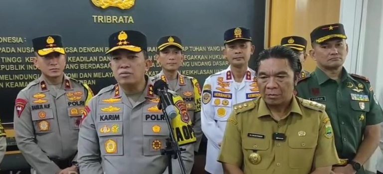 Kapolda Banten Bersama Pj Gubernur Komitmen Bentuk Satgas Tutup Bank Keliling Ilegal