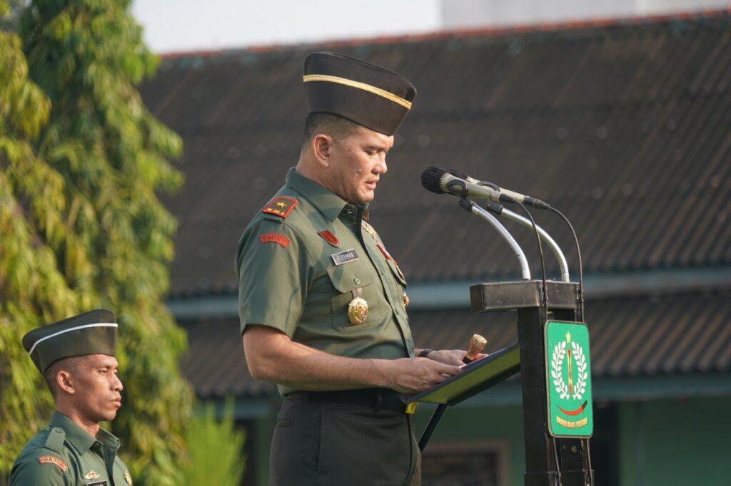 Upacara 17-an, Danrem 064/MY Bacakan Amanat dan Penekanan Panglima TNI Upacara 17-an, Danrem 064/MY Bacakan Amanat dan Penekanan Panglima TNI