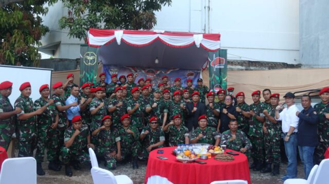 Jawara Ayam Kremes Menjadi Tempat Kegiatan Syukuran HUT Kopassus ke 72