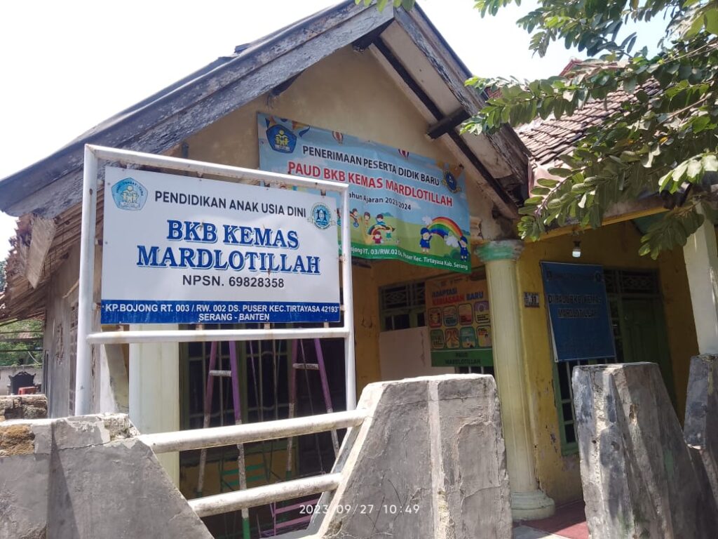 PAUD Mardlotillah Tirtayasa Tidak Bisa Melaksanakan KBM, 46 Anak Terbengkalai PAUD Mardlotillah Tirtayasa Tidak Bisa Melaksanakan KBM, 46 Anak Terbengkalai
