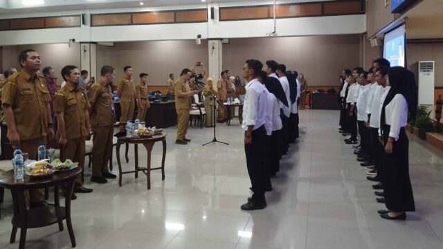 Pj. Bupati Lebak Kukuhkan Kepengurusan Forum Komunikasi Masyarakat Siaga Bencana
