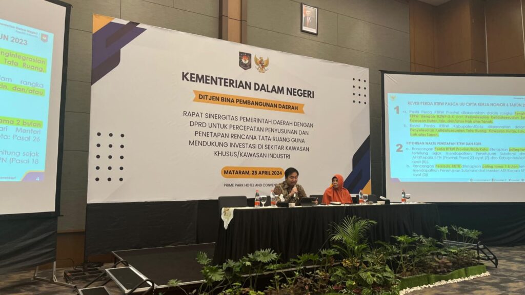 Dukung Investasi di KEK dan KI, Kemendagri Dorong Sinergi Pemda dan DPRD Provinsi NTB