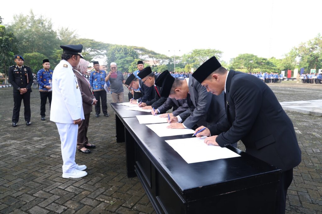 Penandatanganan Pakta Integritas Pelaksanaan Aksi Pencegahan Antikorupsi