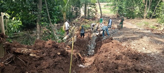 Warga Sumur Wuluh Rasakan Manfaat TMMD ke 120 Kodim 0623/Cilegon